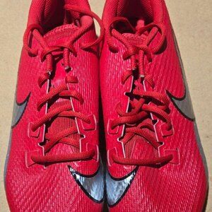 NIKE VAPOR EDGE SPEED 360 OHIO STATE PE RED FOOTBALL CLEATS MEN'S SIZE 13 W